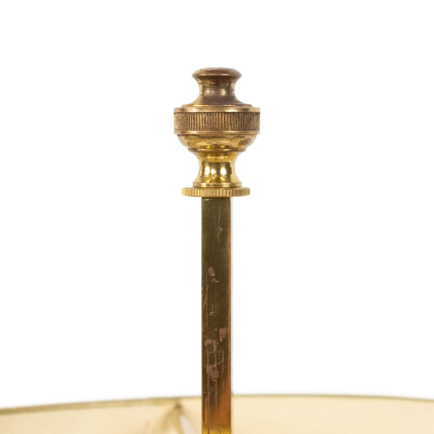 French Empire Style Brass Table Lamp im Zustand „Gut“ im Angebot in Queens, NY