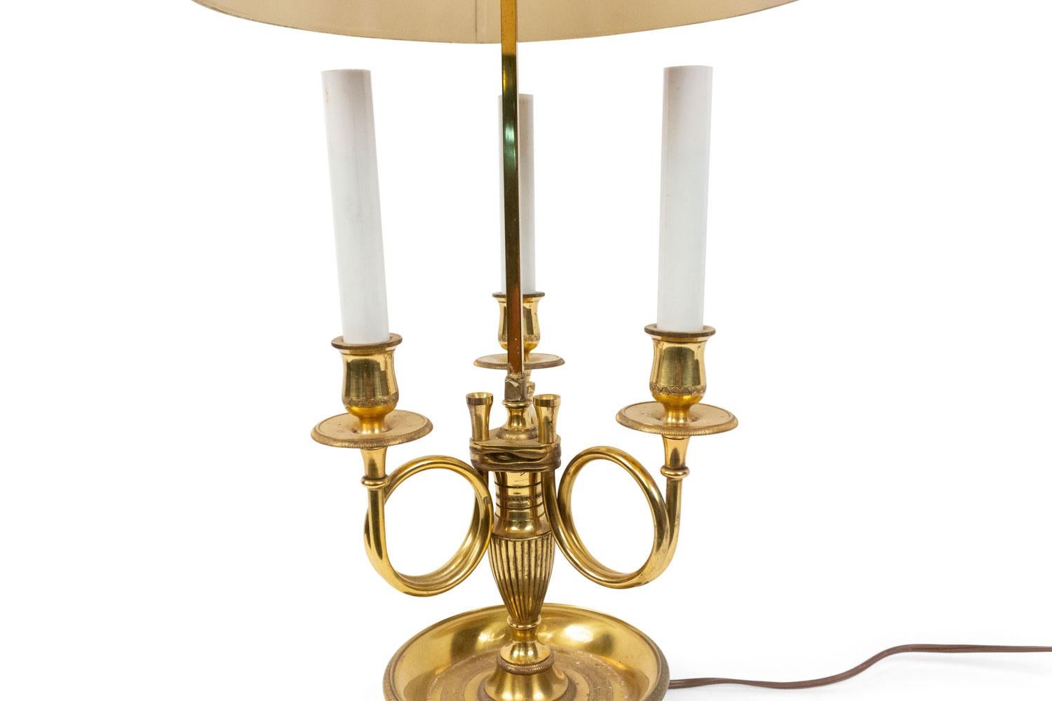 French Empire Style Brass Table Lamp (20. Jahrhundert) im Angebot