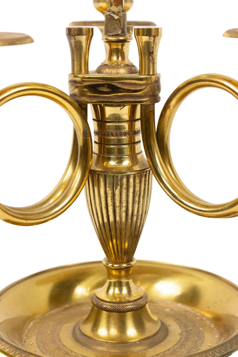 French Empire Style Brass Table Lamp im Angebot 3