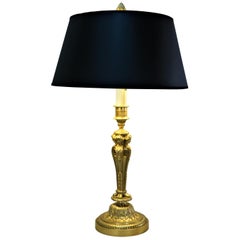 French Empire Style Bronze Desk or Table Lamp