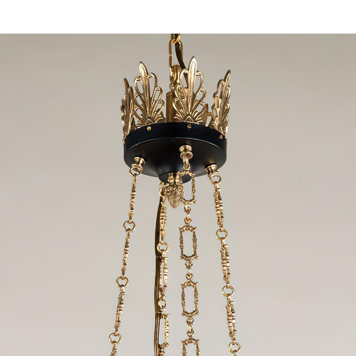 English French Empire Style Chandelier For Sale