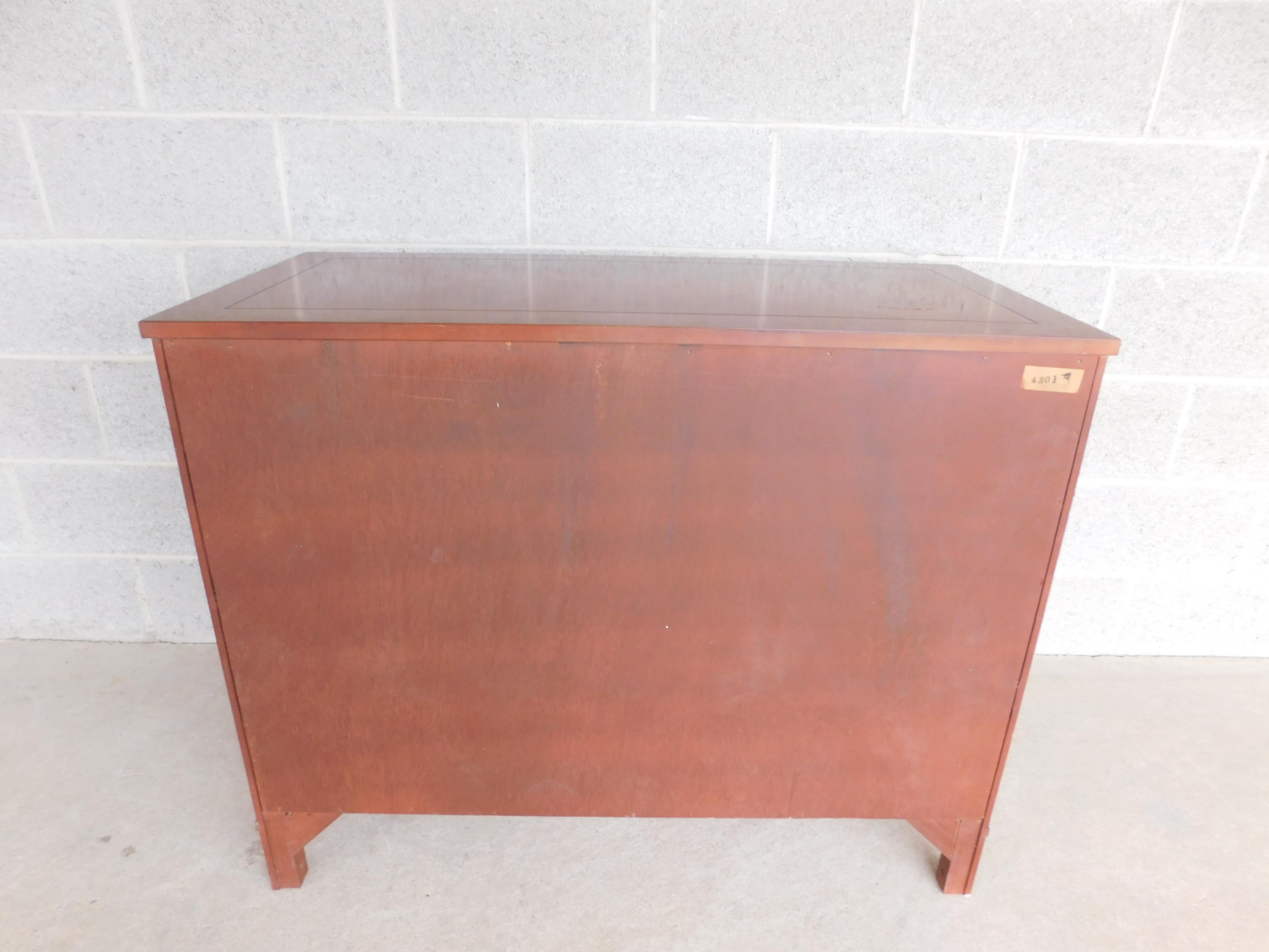 French Empire Style Cherry Chest by BAKER Furniture Co. For Sale 8