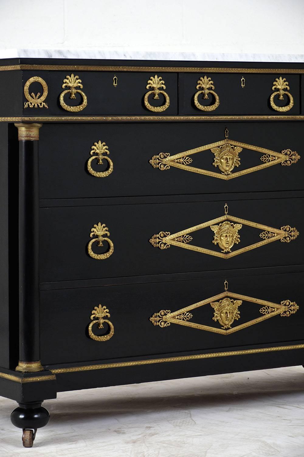 20th Century French Empire-Style Chest of Drawers, circa 1900