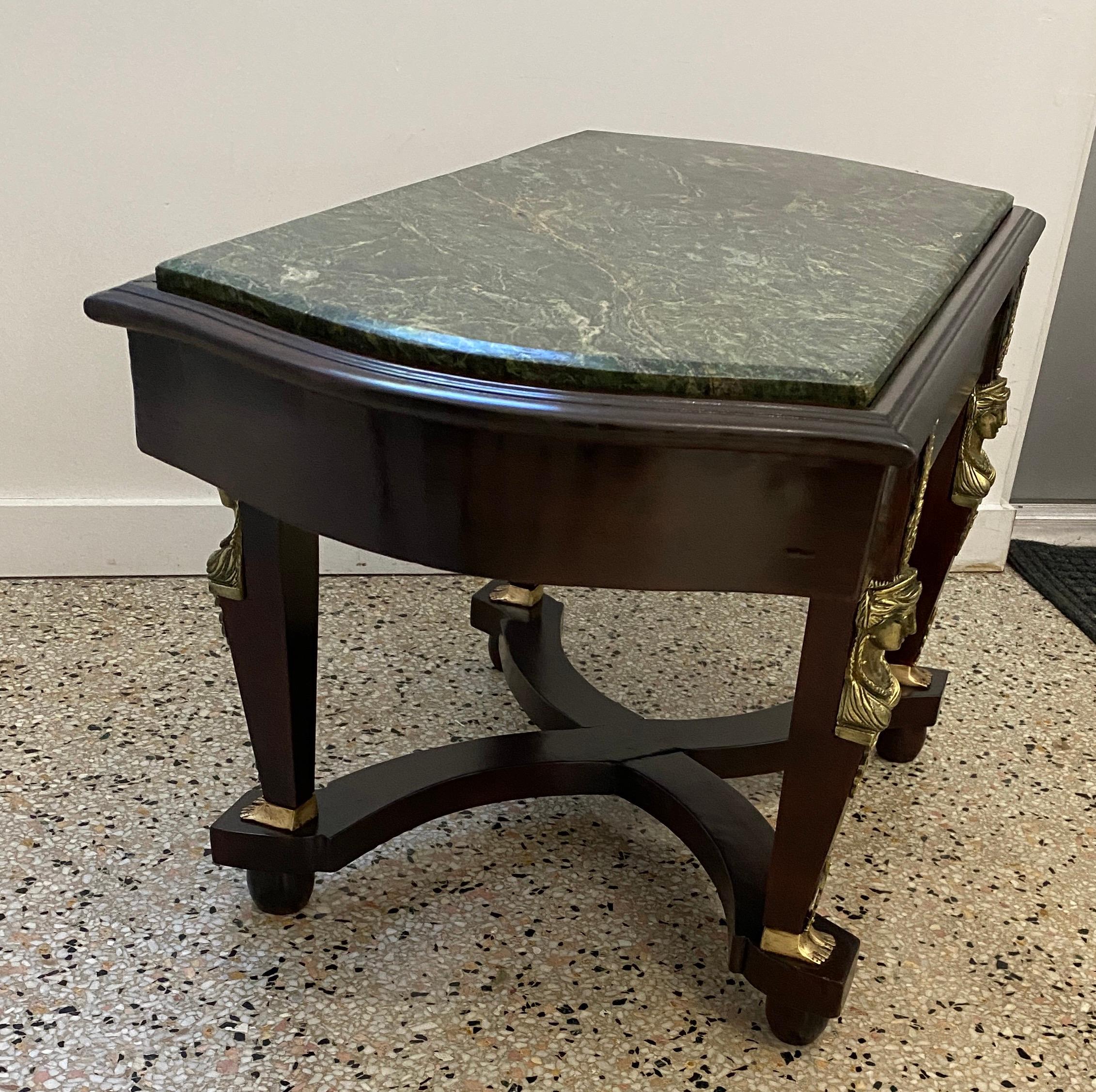 French Empire Style Cocktail Table For Sale 6