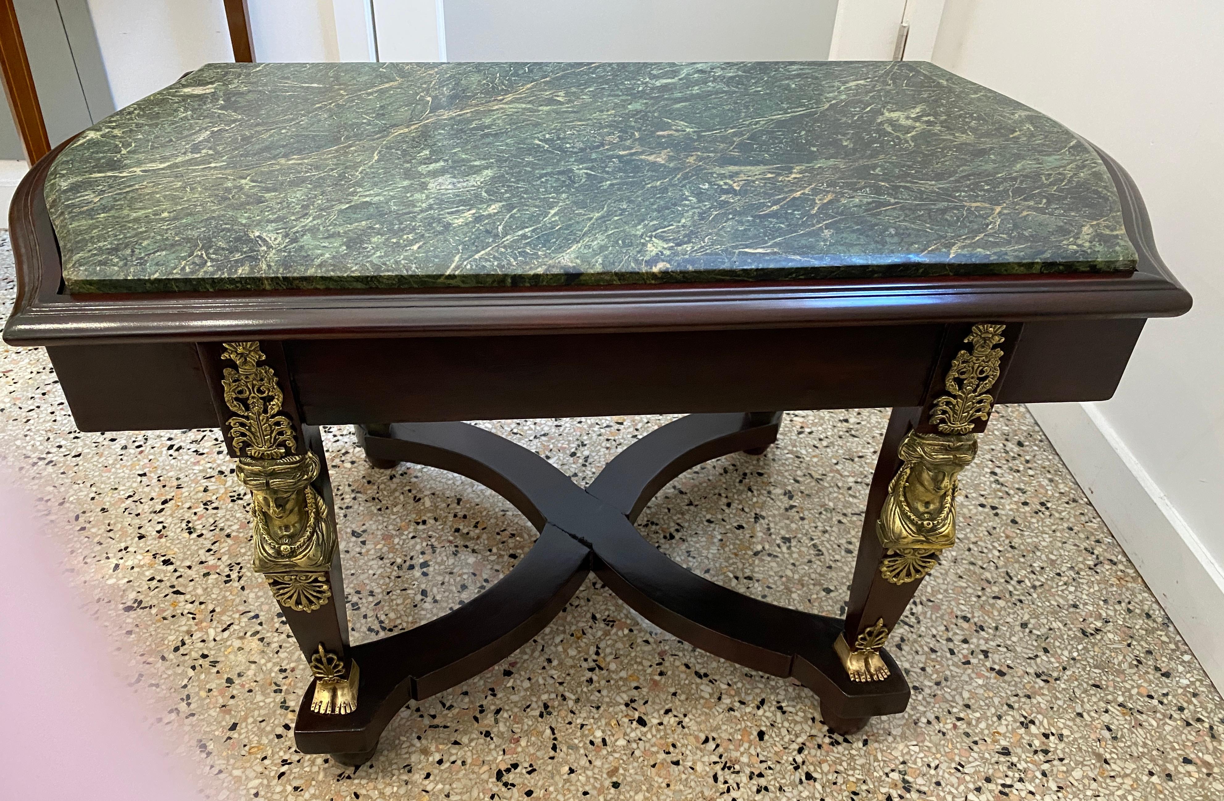 French Empire Style Cocktail Table For Sale 2