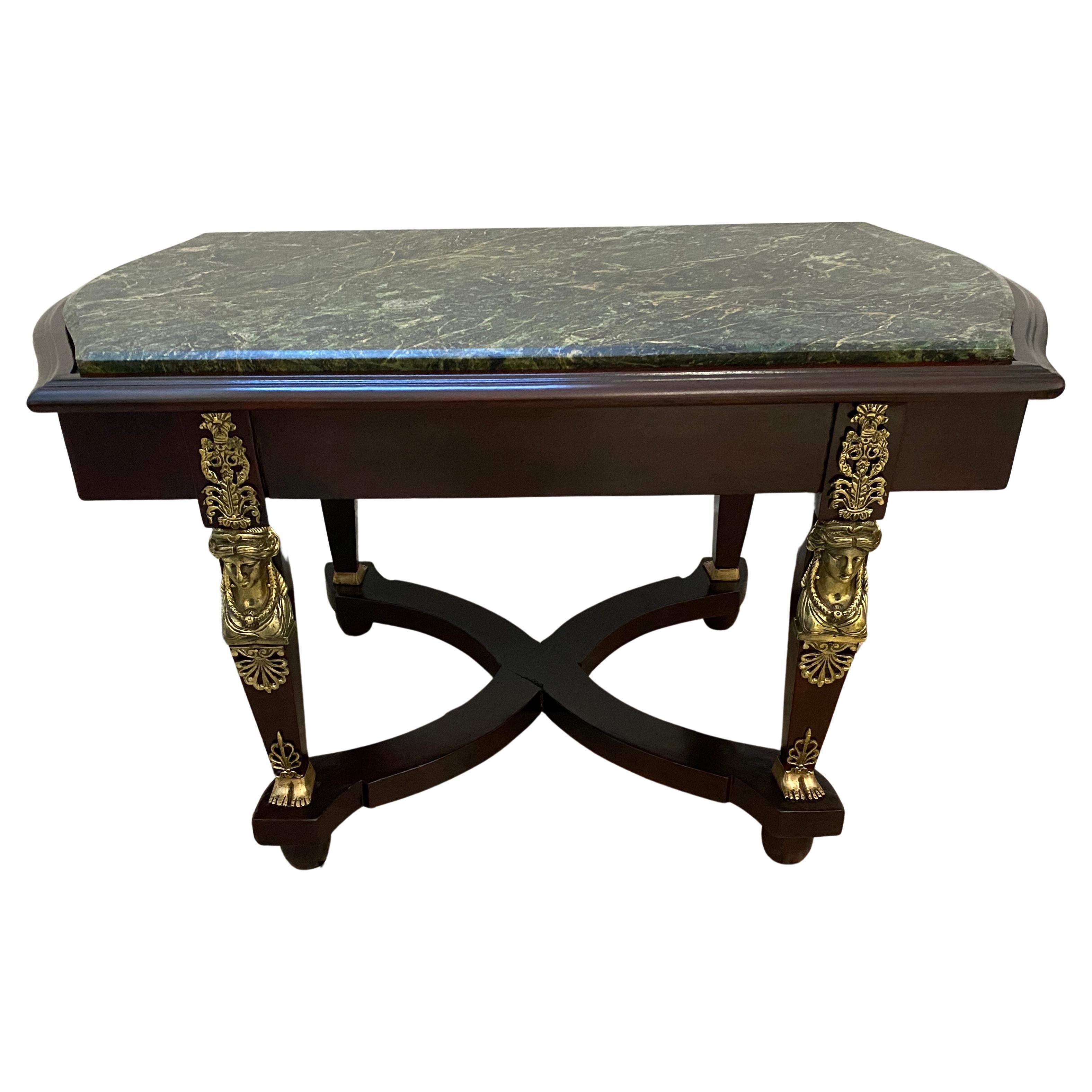 French Empire Style Cocktail Table For Sale