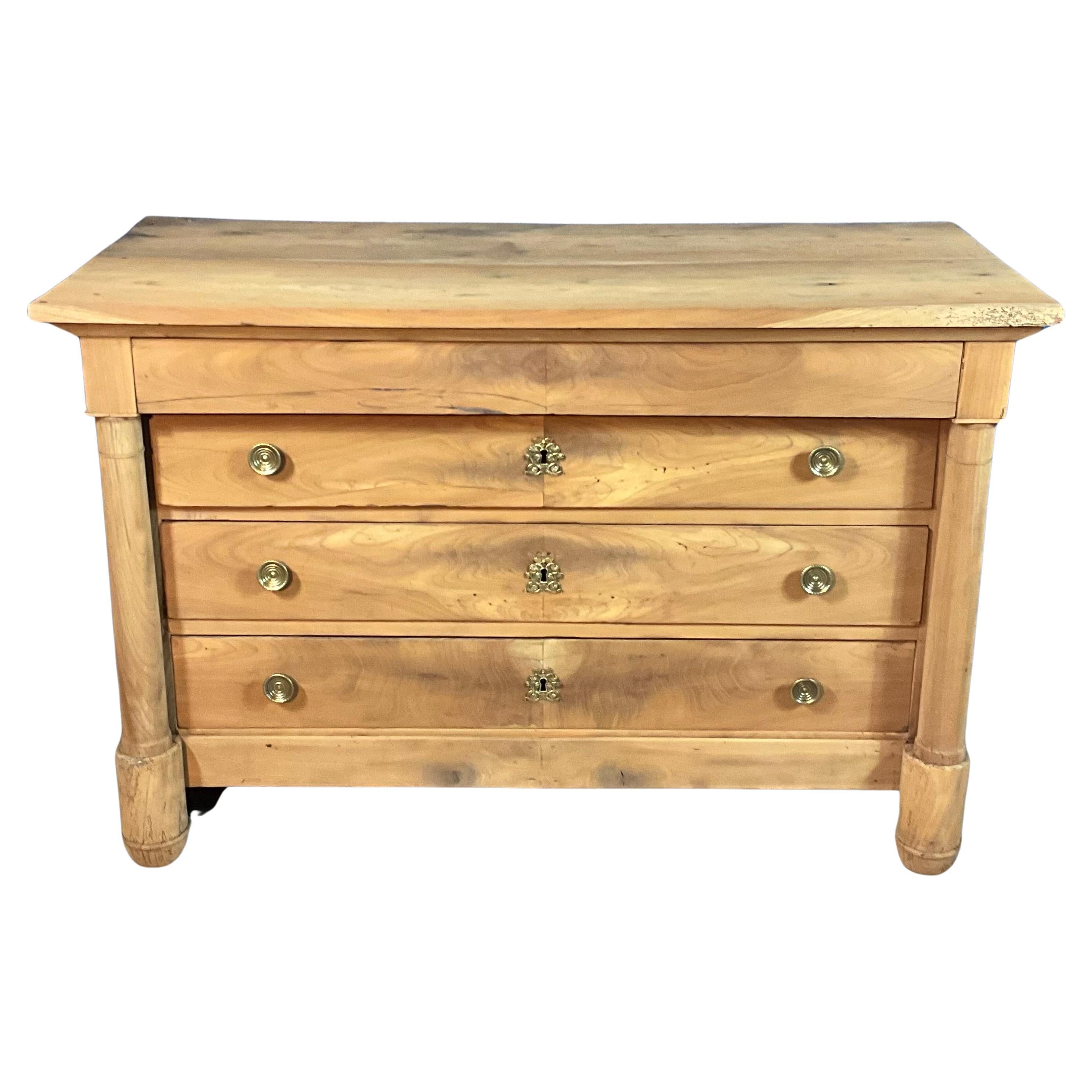 French Empire Style Commode Late 19th Century For Sale