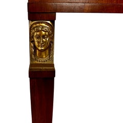 Console de style Empire français