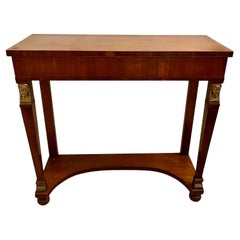 Vintage French Empire Style Console    