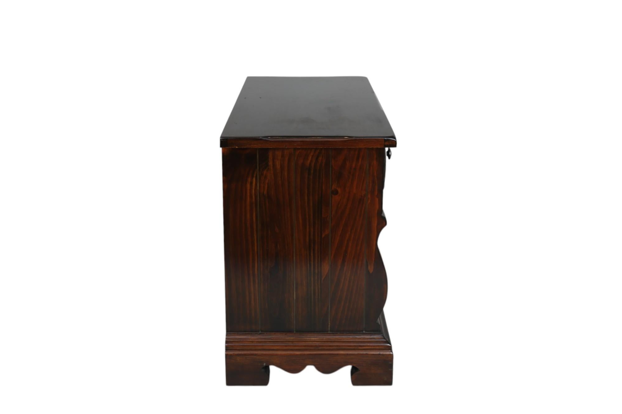 American French Empire Style Custom Made Cabinet For Sale