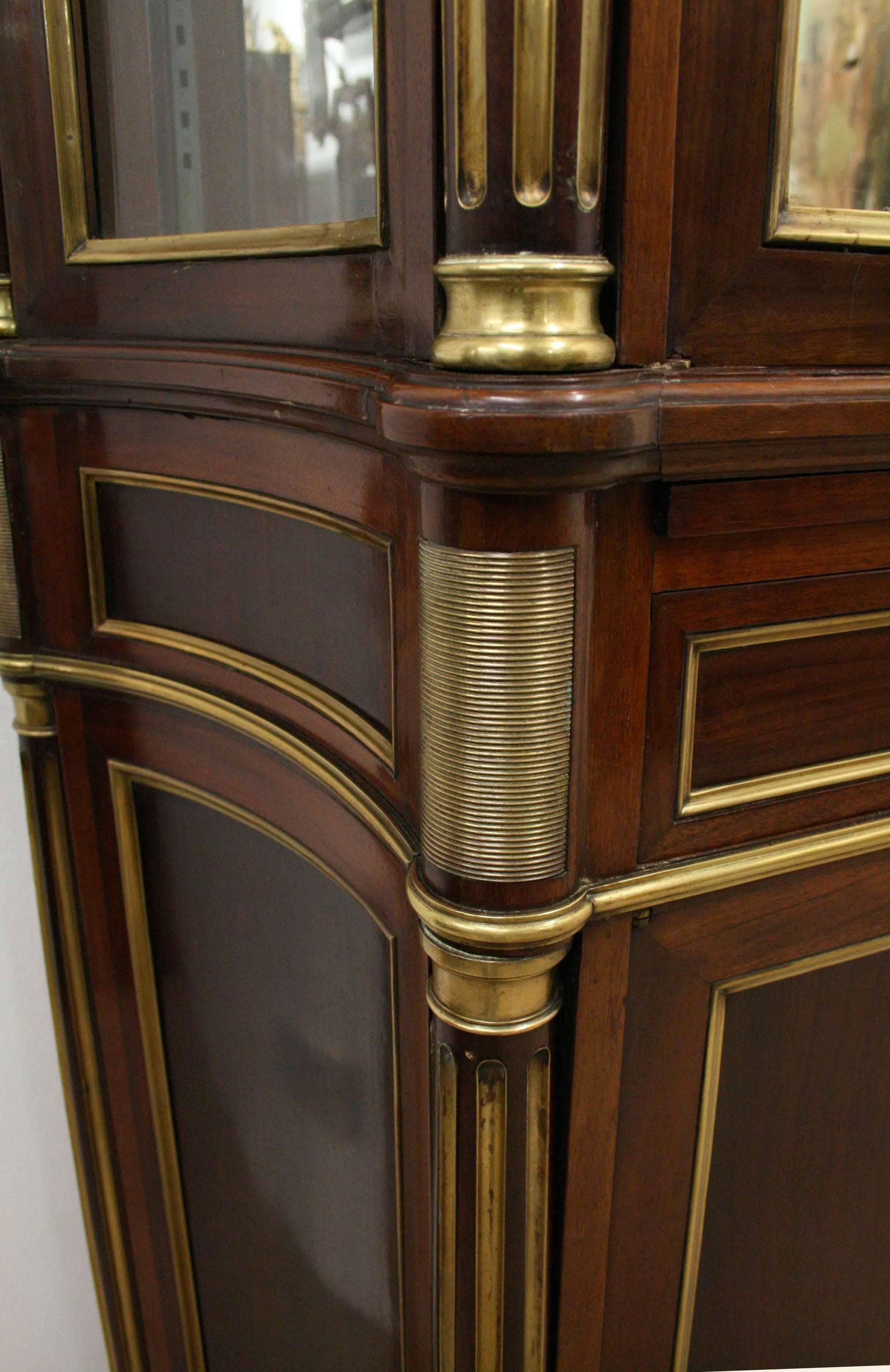 French Empire Style Display Cabinet For Sale 6
