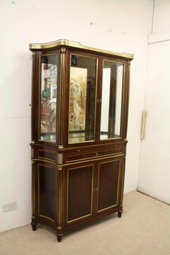 French Empire Style Display Cabinet