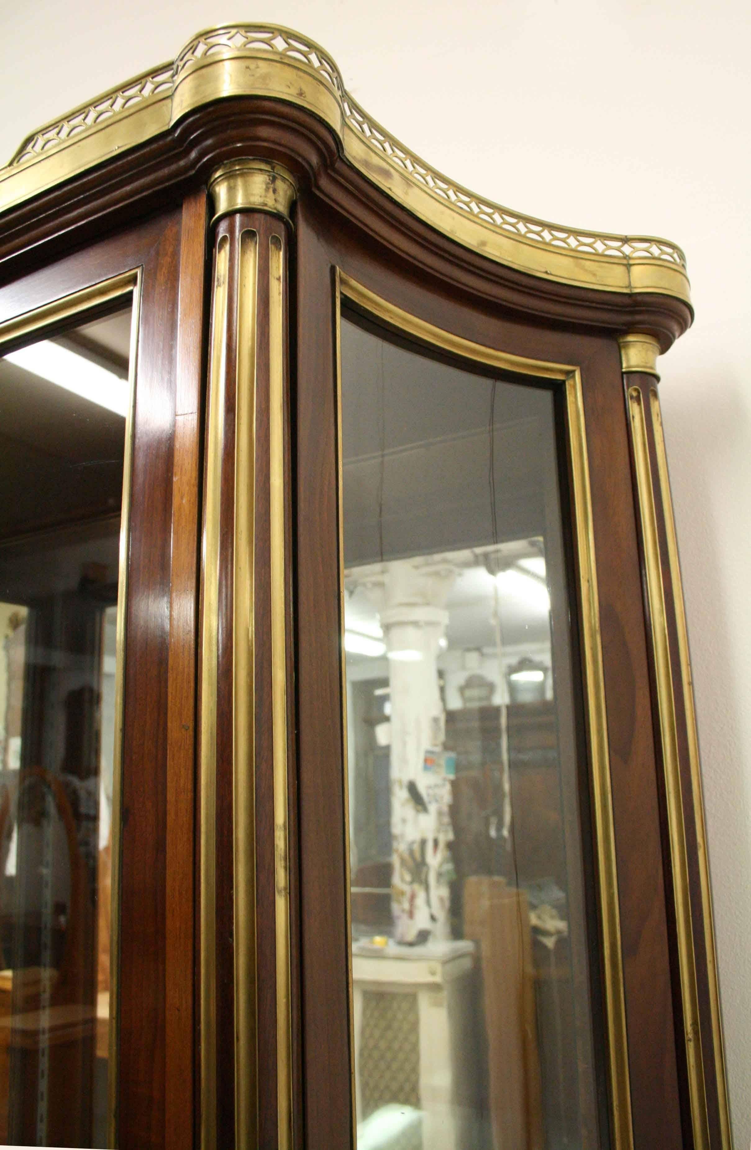 French Empire Style Display Cabinet For Sale 2