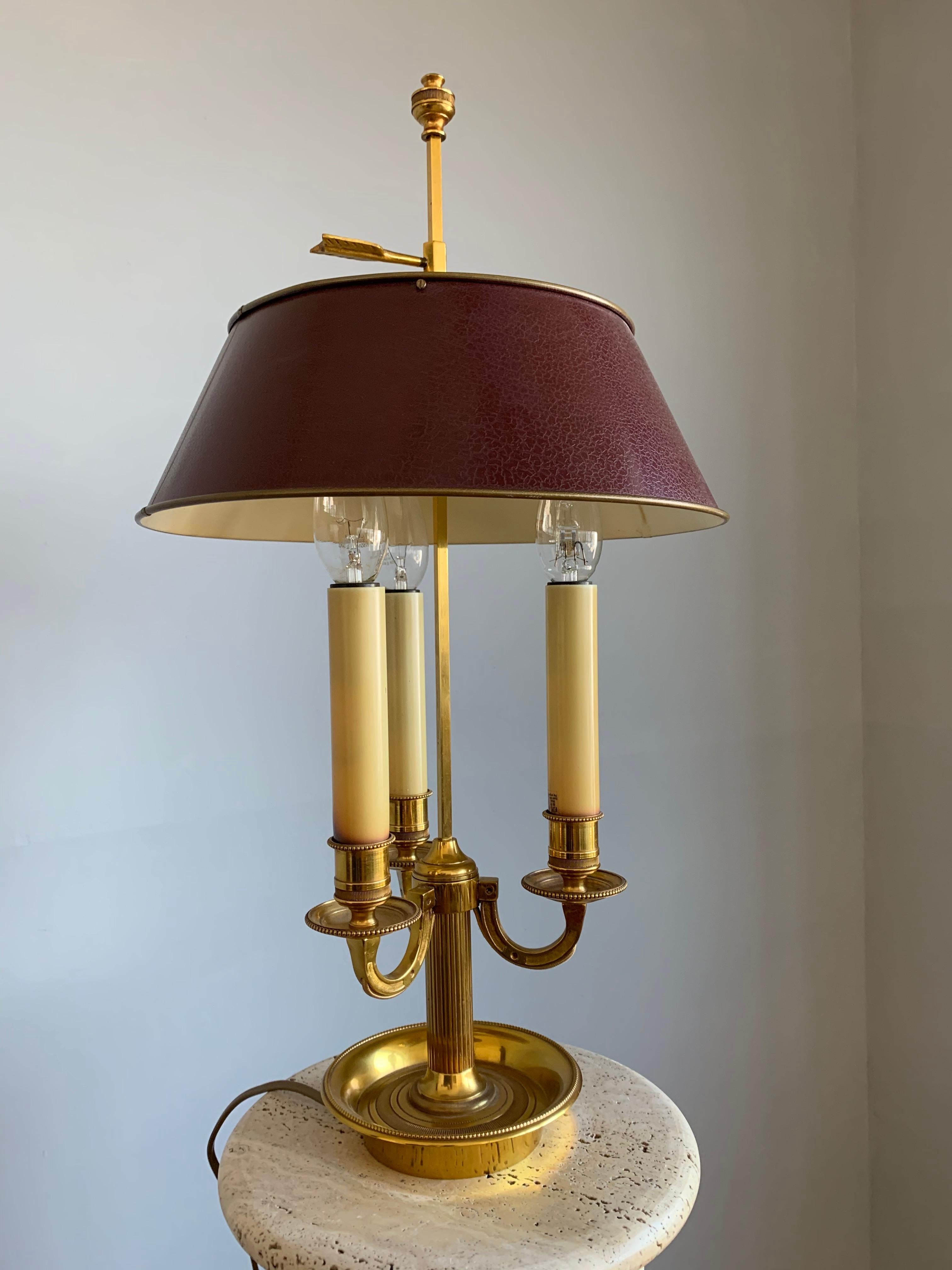 antique bronze desk lamp