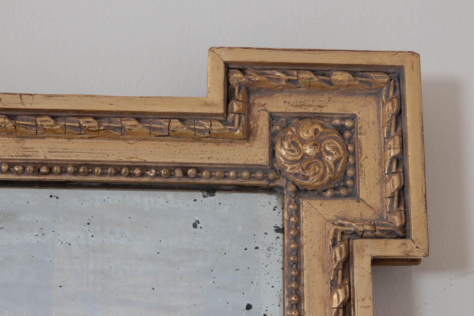French Empire Style Gilded Mirror 1