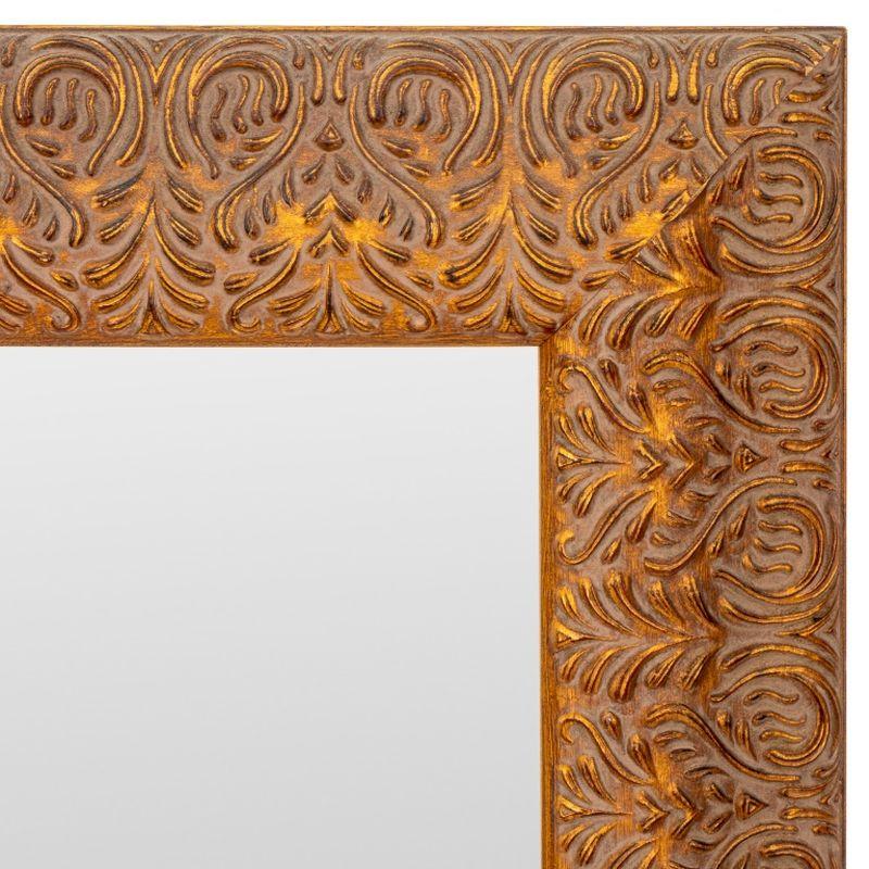 Doré Miroir de composition doré de style Empire français en vente