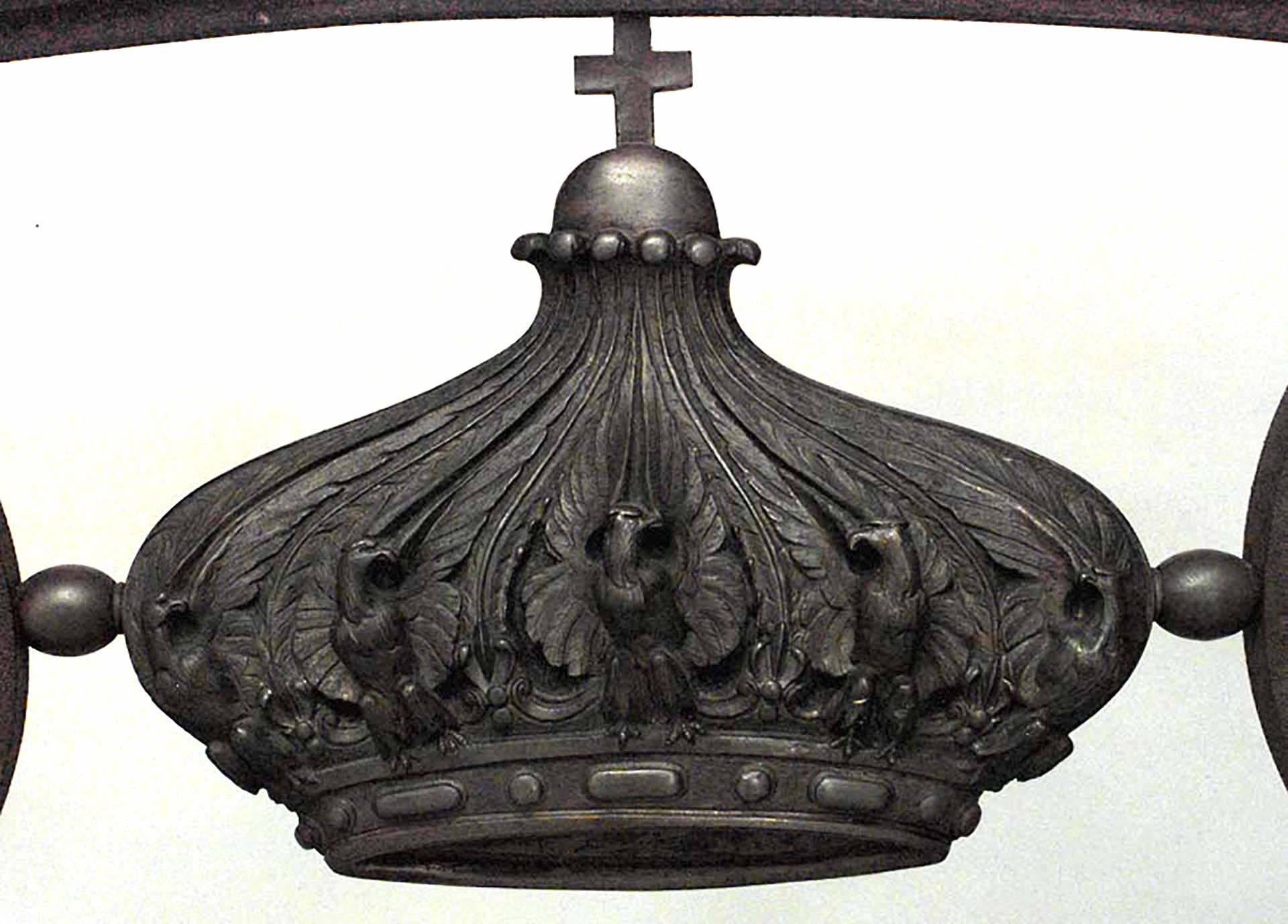 19th Century French Empire Iron and Bronze Railing For Sale