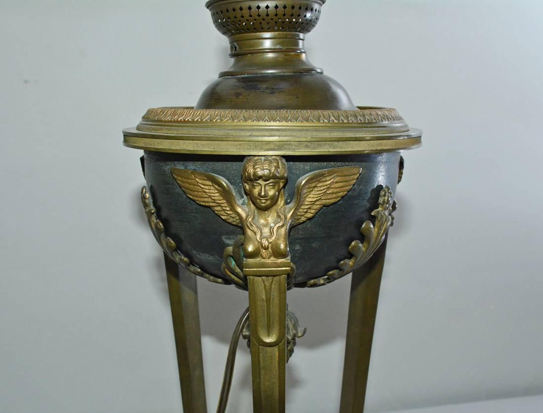 french empire lamp