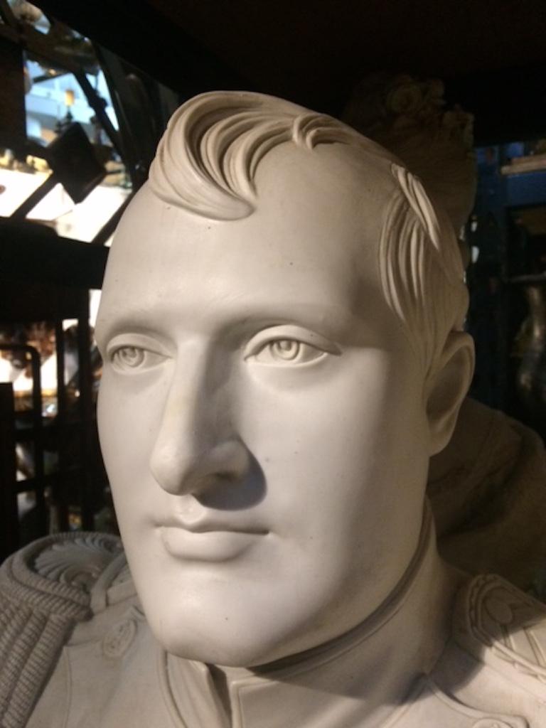 French Empire Style Life size Parian Bust Of Napoleon For Sale At 1stdibs