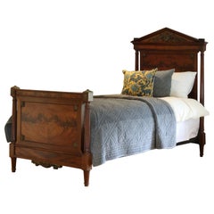 French Empire Style Mahogany Antique Bed WS13