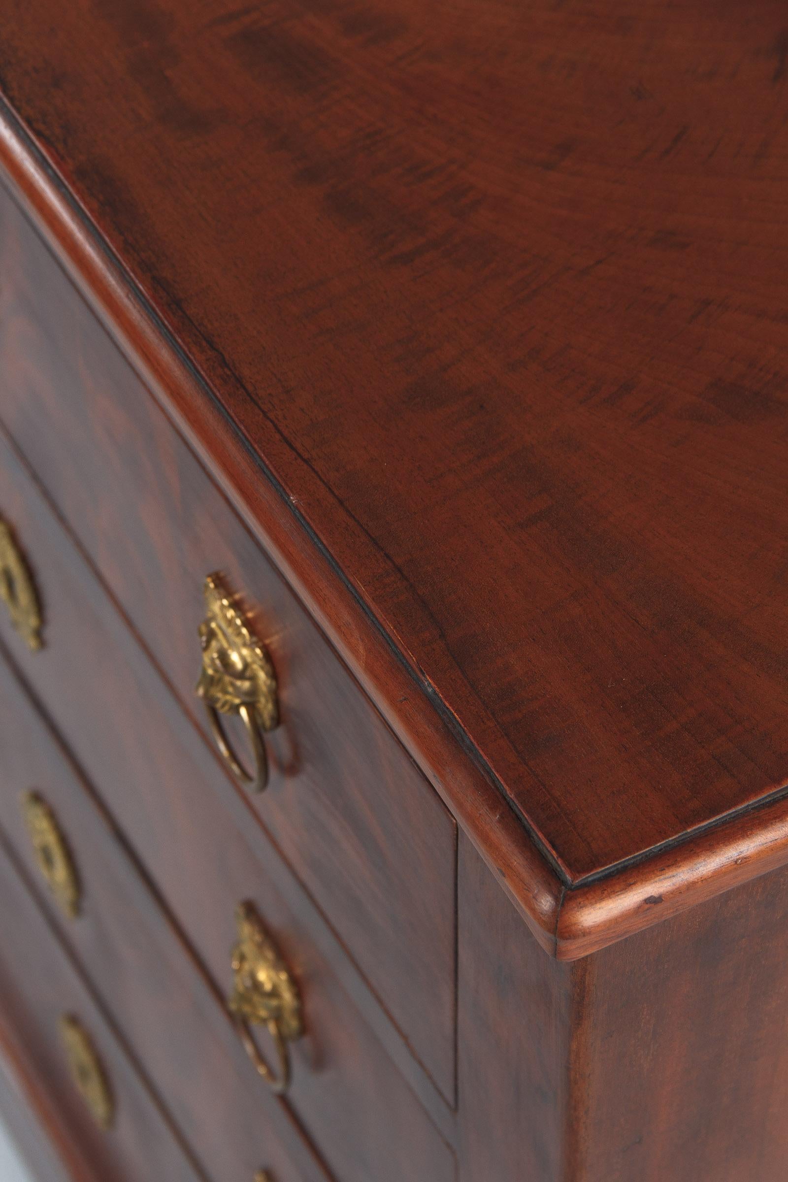 French Empire Style Mahogany Chest of Drawers, circa 1920s 6