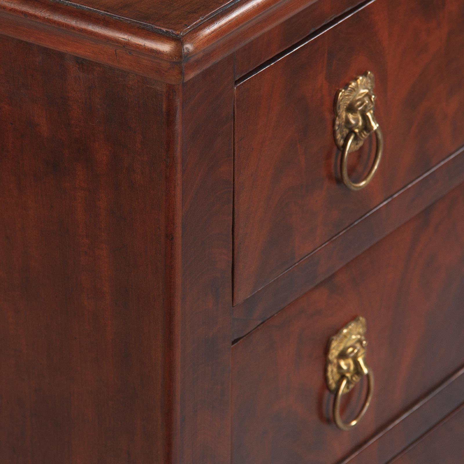 French Empire Style Mahogany Chest of Drawers, circa 1920s 11