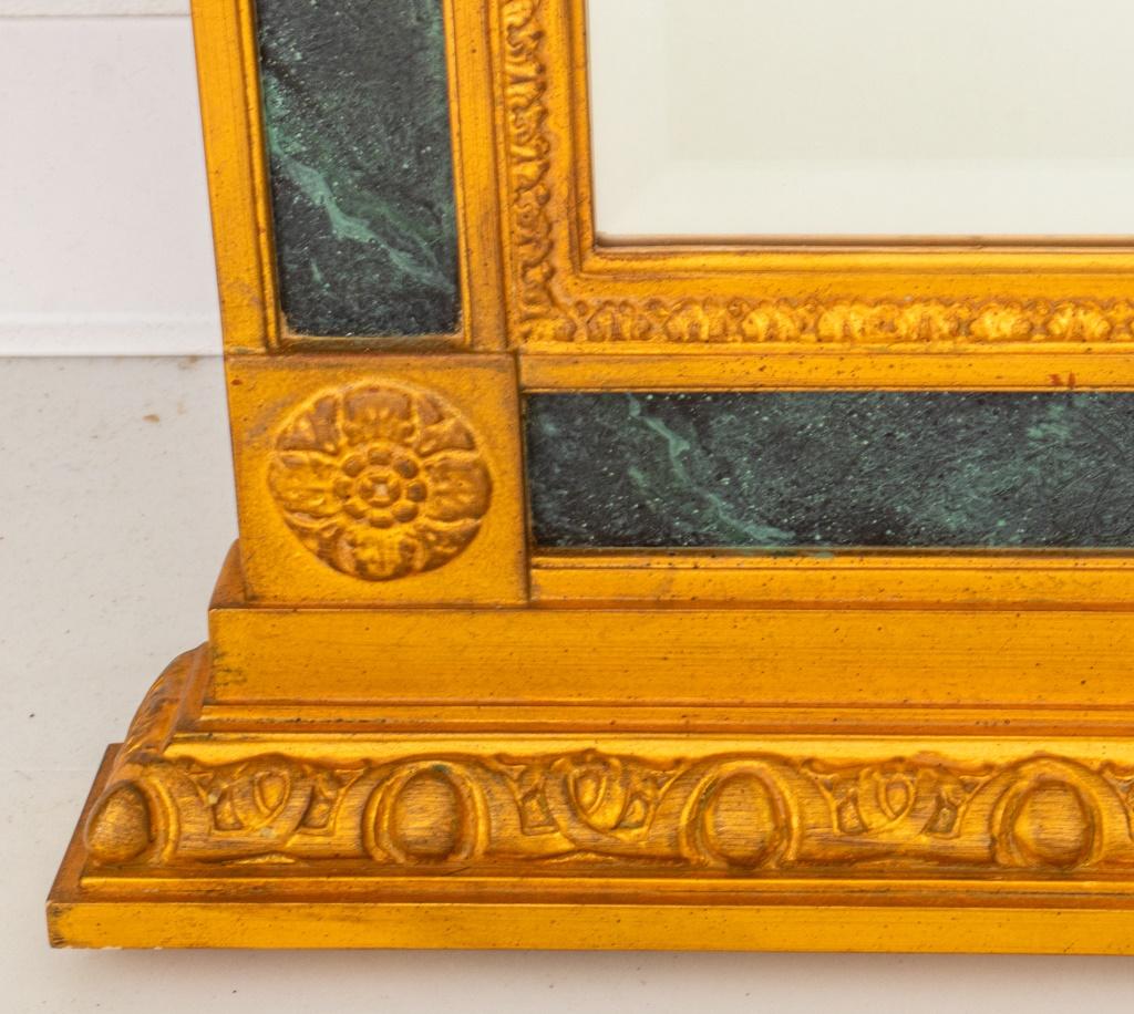 20th Century French Empire Style Overmantle Mirror