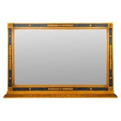 French Empire Style Overmantle Mirror