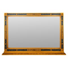 Retro French Empire Style Overmantle Mirror