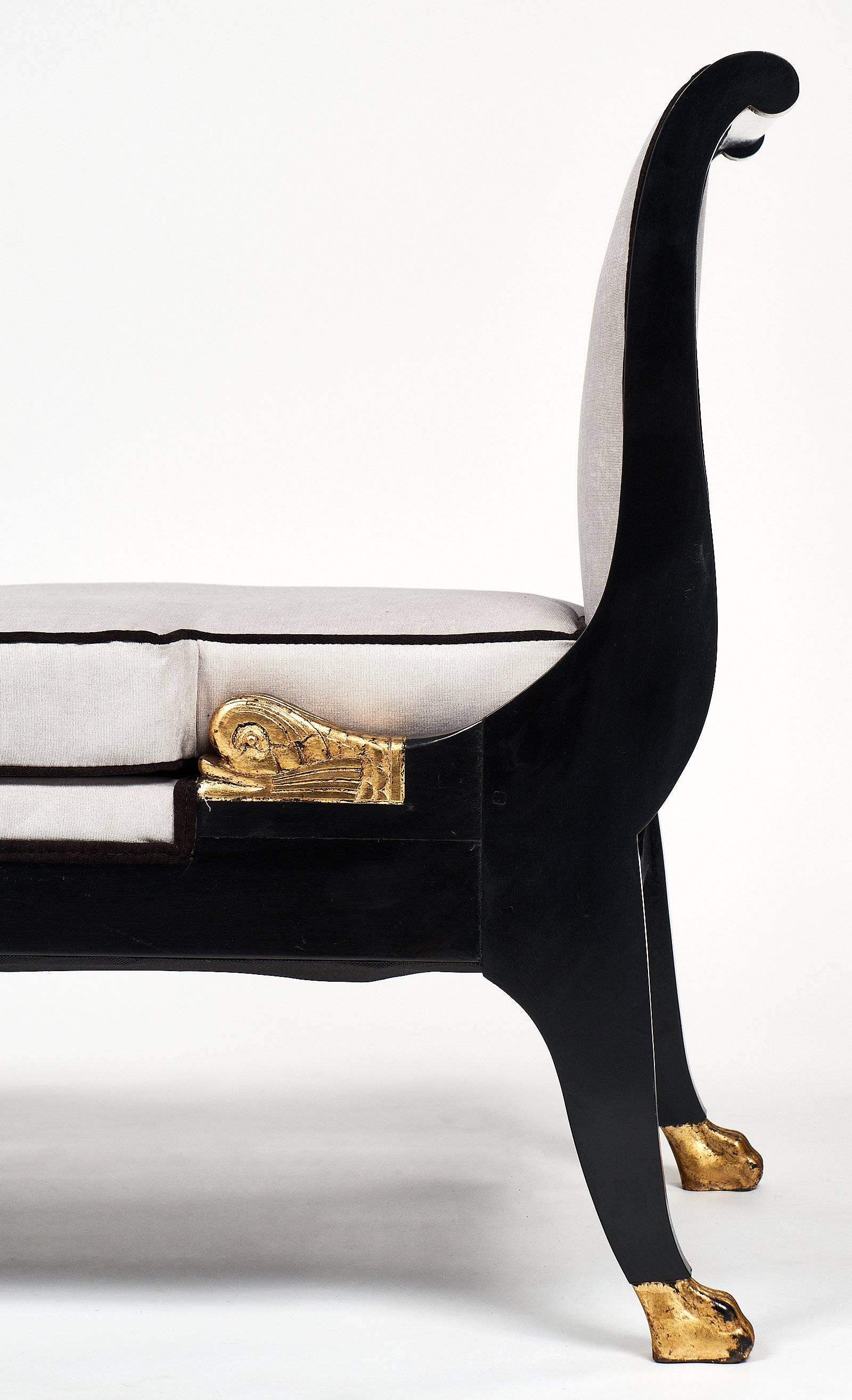 Velvet French Empire Style “Recamier