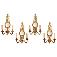 Antique French Empire Style Sconces