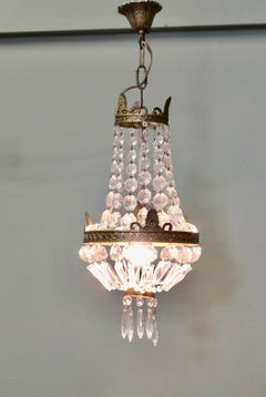 French Empire Style Tent and Baked Chandelier This is a lovely piece