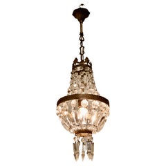 Antique French Empire Style Tent Chandelier