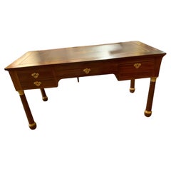 French empire style writing desk 19 th century