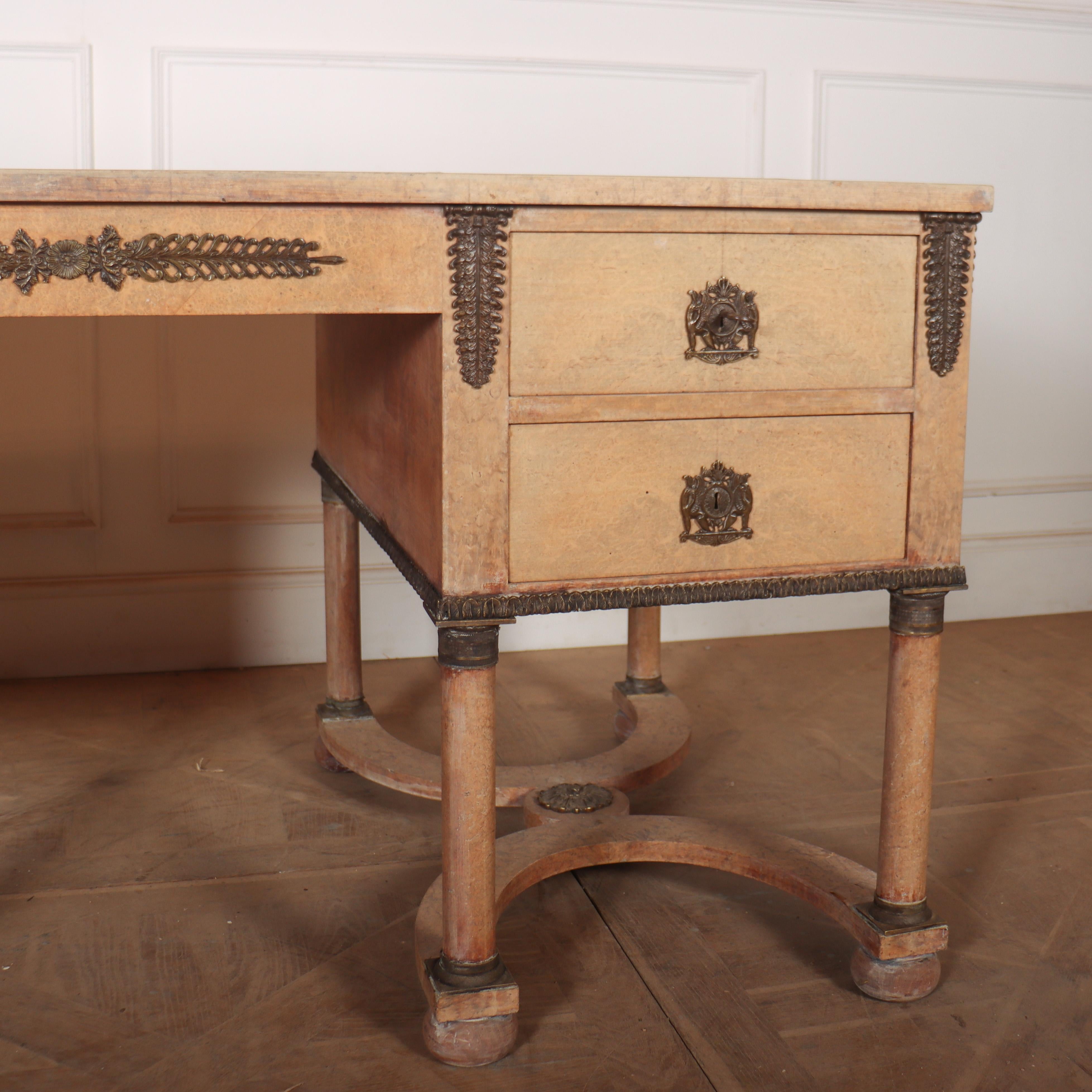 20th Century French Empire Style Writing Desk For Sale
