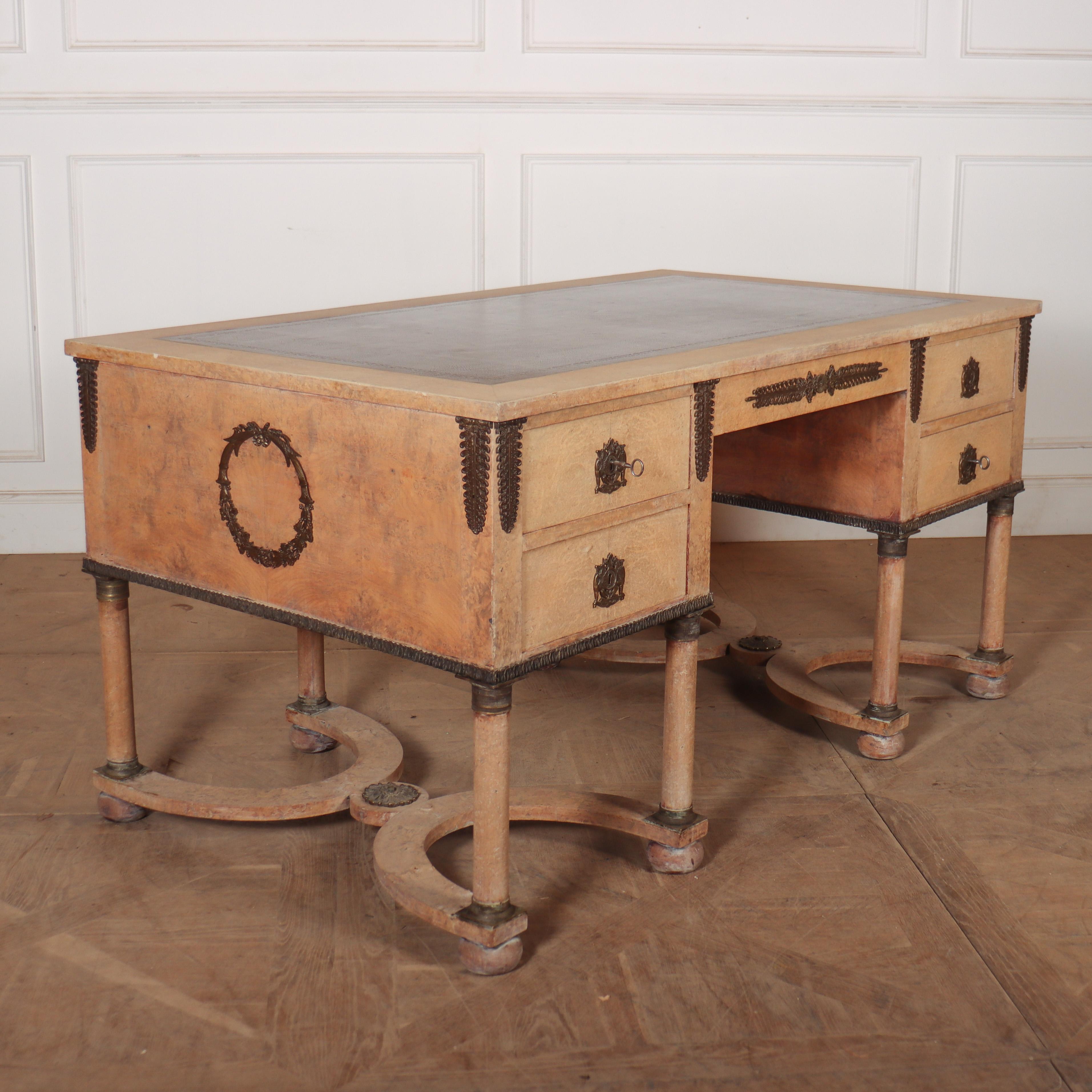 French Empire Style Writing Desk For Sale 1