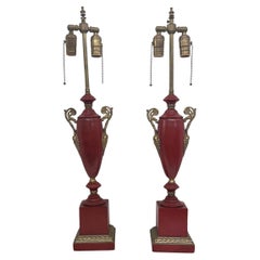 Antique French Empire Table Lamps