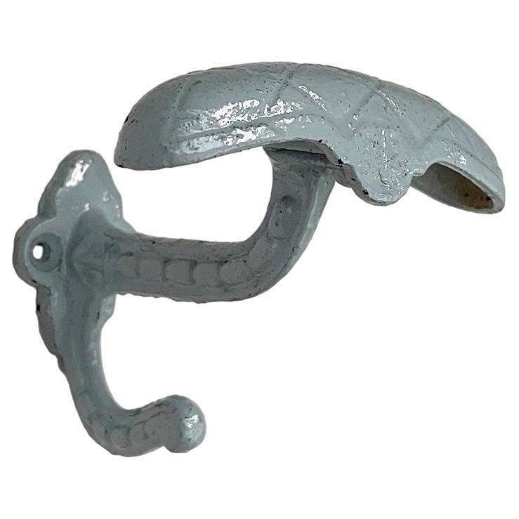 French Enameled Iron Hook