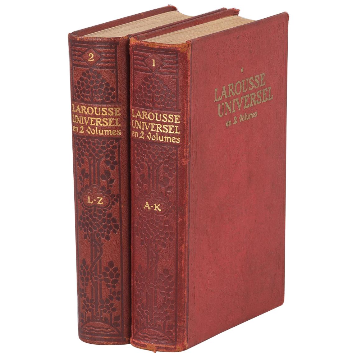 French Encyclopedia Books, Larousse Universel, 1922