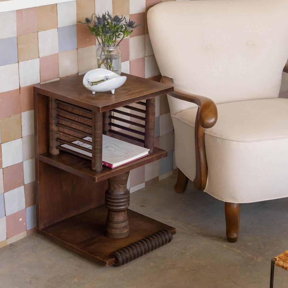 Mesa auxiliar francesa de Charles Dudouyt Francés en venta