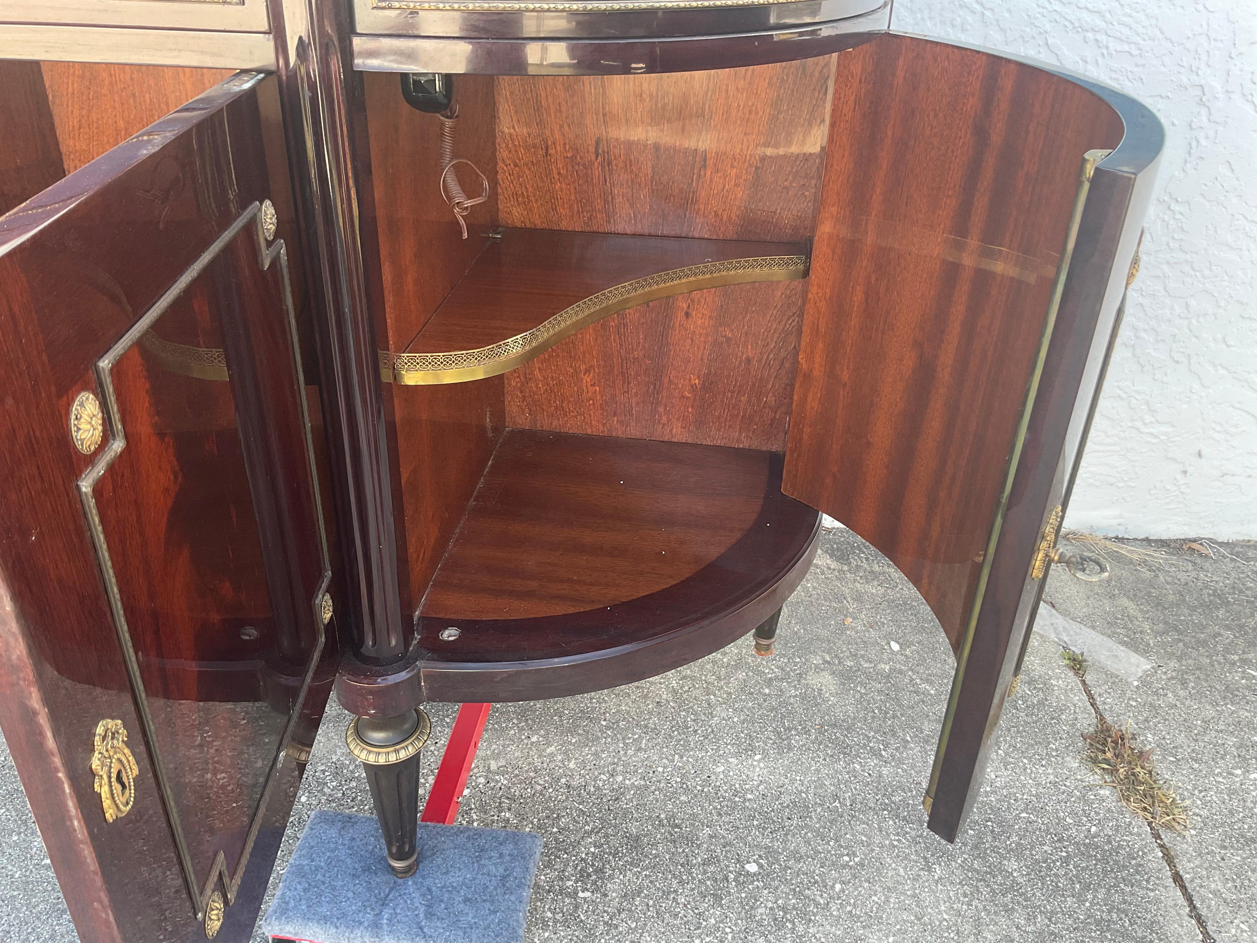 French Enfilade Louis XVI Style With Marble Top 5