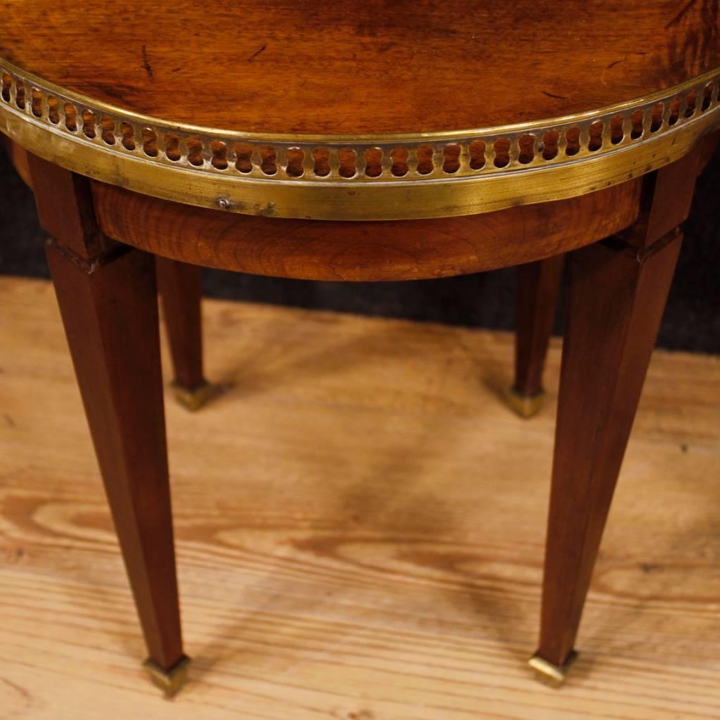 French Étagère in Carved Wood with Marble Top from 20th Century 4