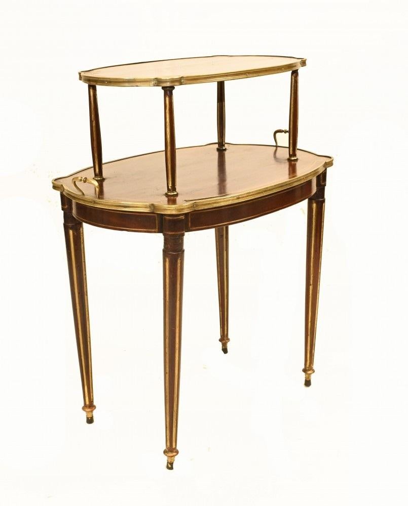 Französische Etagere-Beistelltische, Empire-Antiquitätentisch, 1890 im Zustand „Gut“ im Angebot in Potters Bar, GB