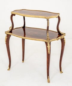French Etagere Tiered Table, Antique Pastry Table, circa 1900