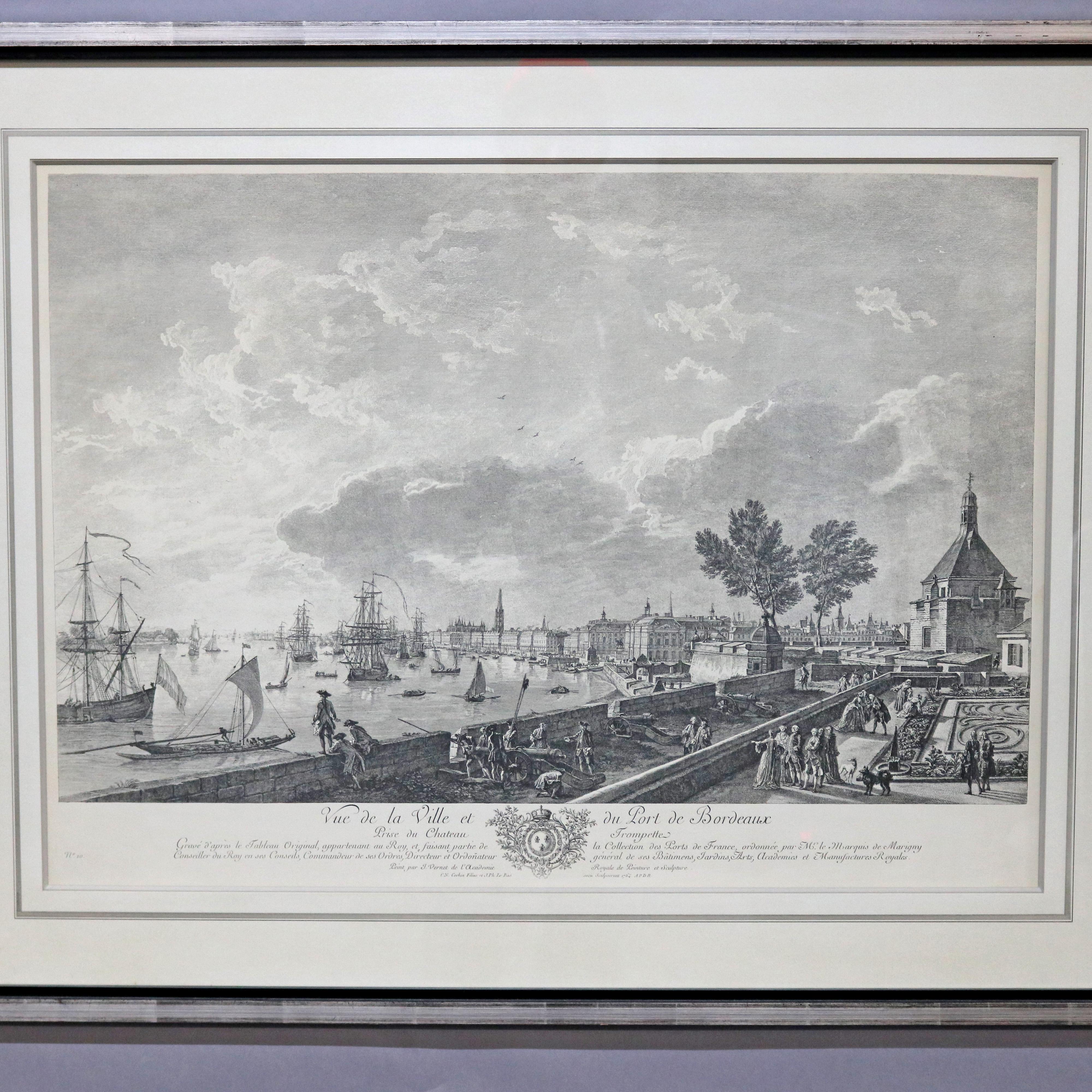 French print of france 
