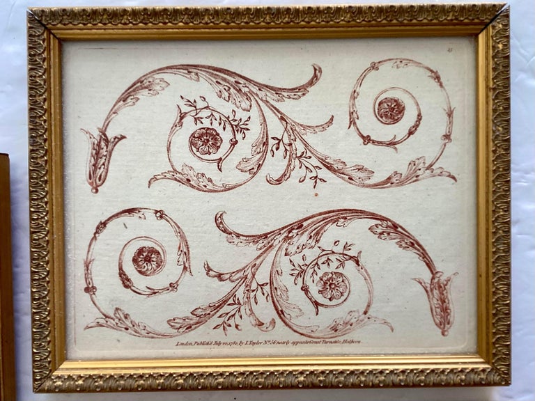 French Etchings, Set of 3 For Sale at 1stDibs