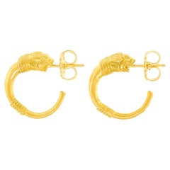 French Etruscian Motif Earrings