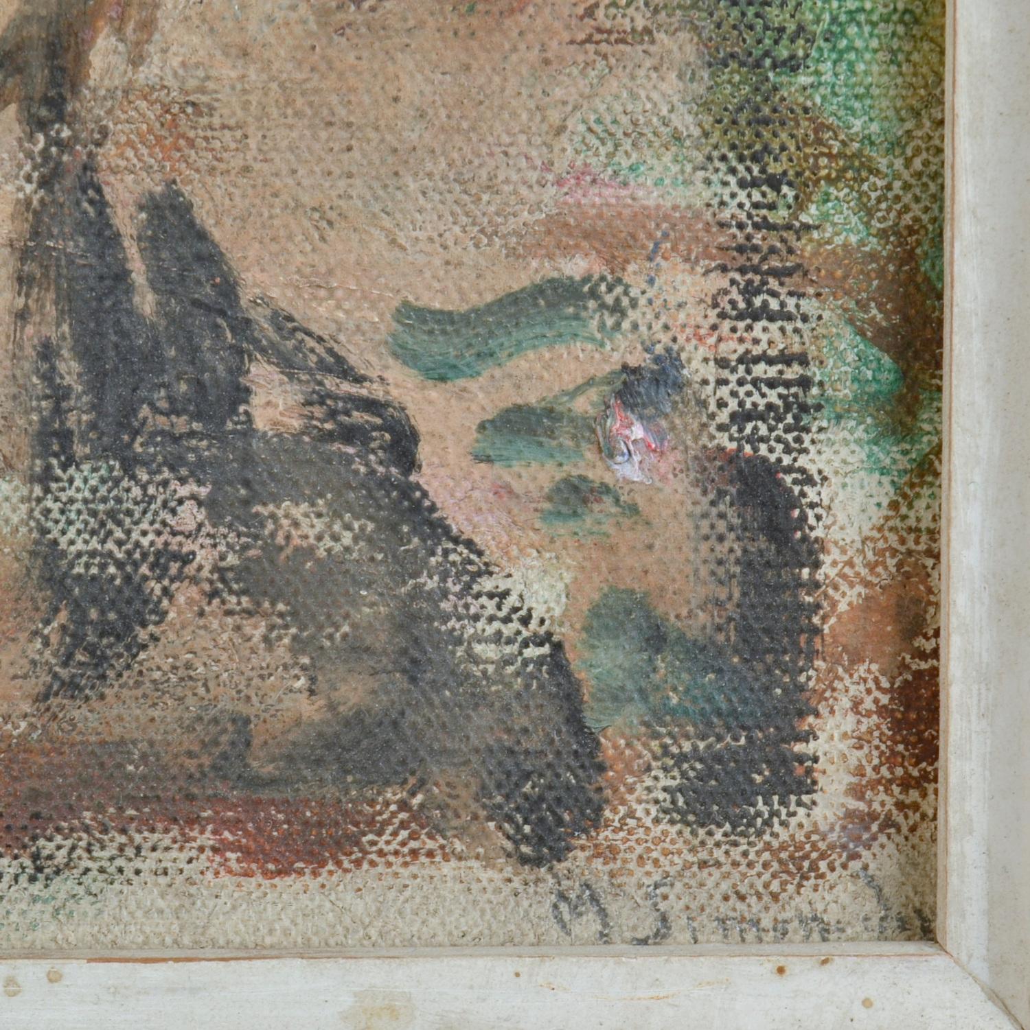 French Expressive Portrait In Excellent Condition For Sale In London, GB