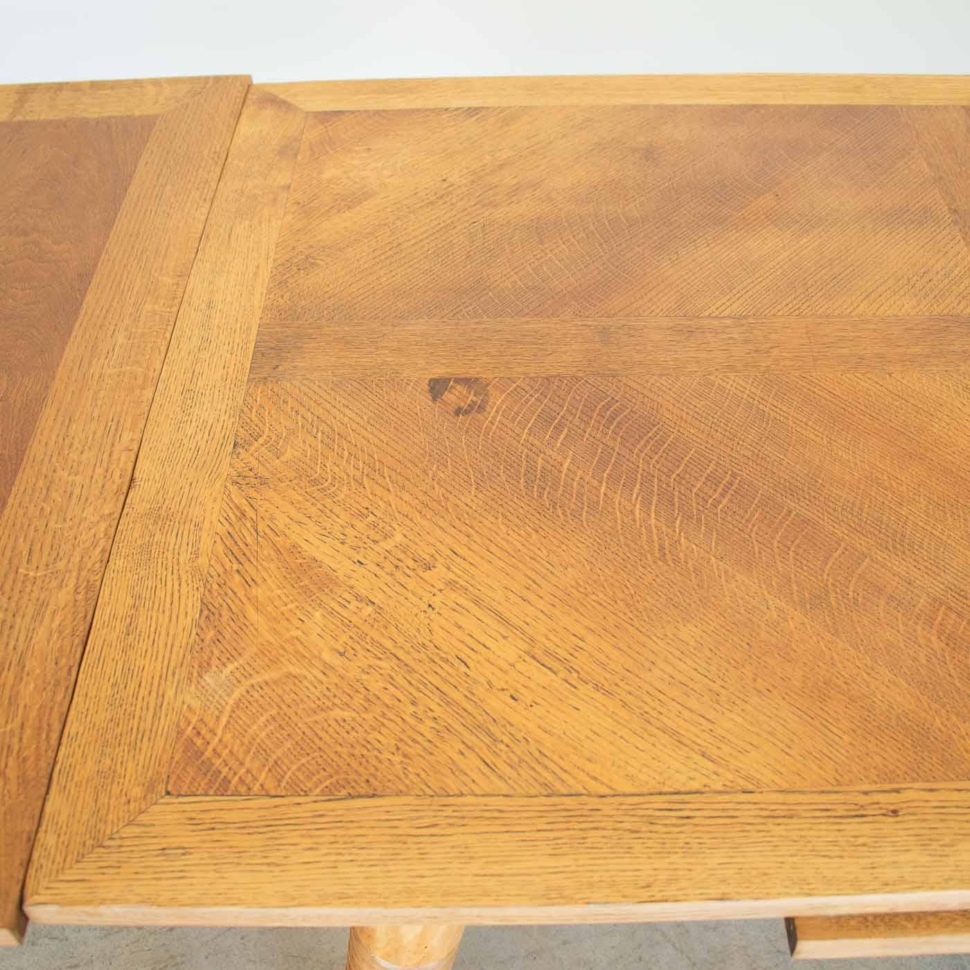 Table ou bureau extensible français par Charles Dudouyt en vente 5