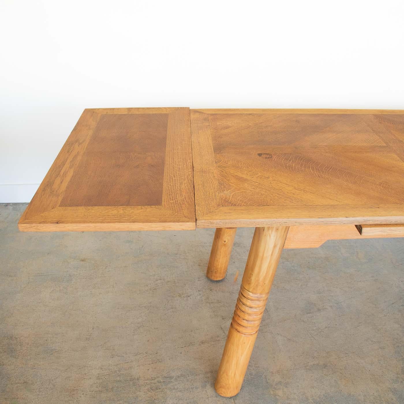 Table ou bureau extensible français par Charles Dudouyt en vente 6